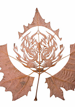 나뭇잎 조각(LEAF ART) 이미지