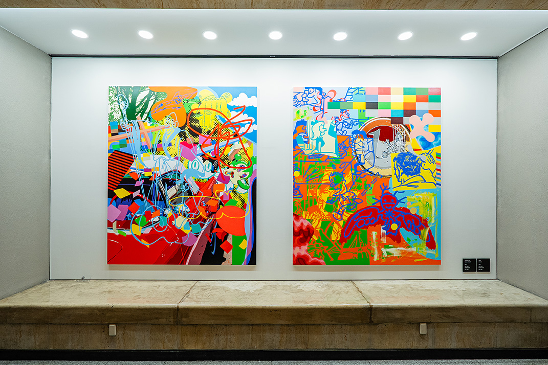 공연장으로 간 미술 멀티미디어 이미지