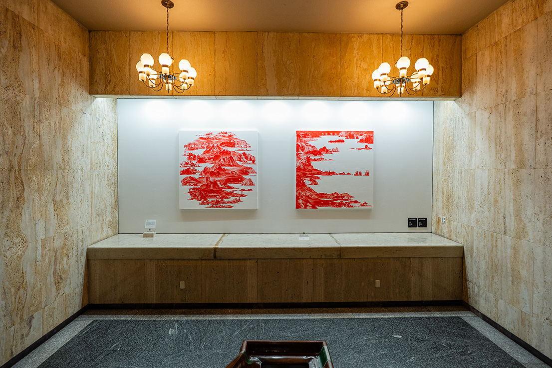 공연장으로 간 미술 멀티미디어 이미지