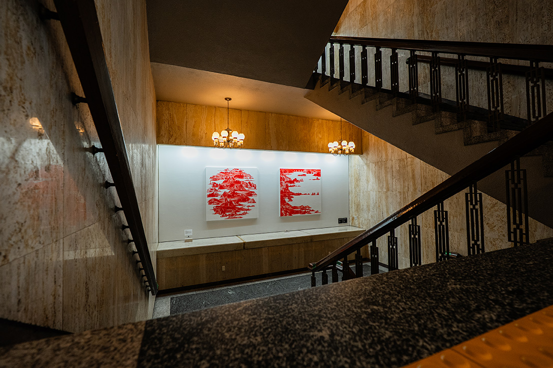 공연장으로 간 미술 멀티미디어 이미지