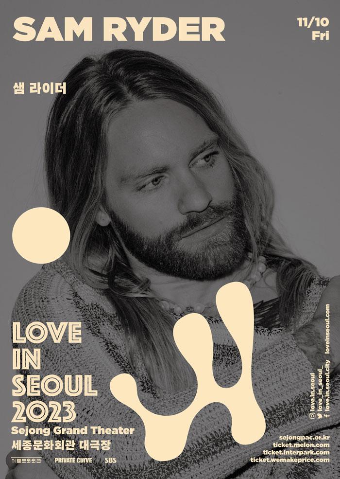LOVE IN SEOUL - SAM RYDER 이미지