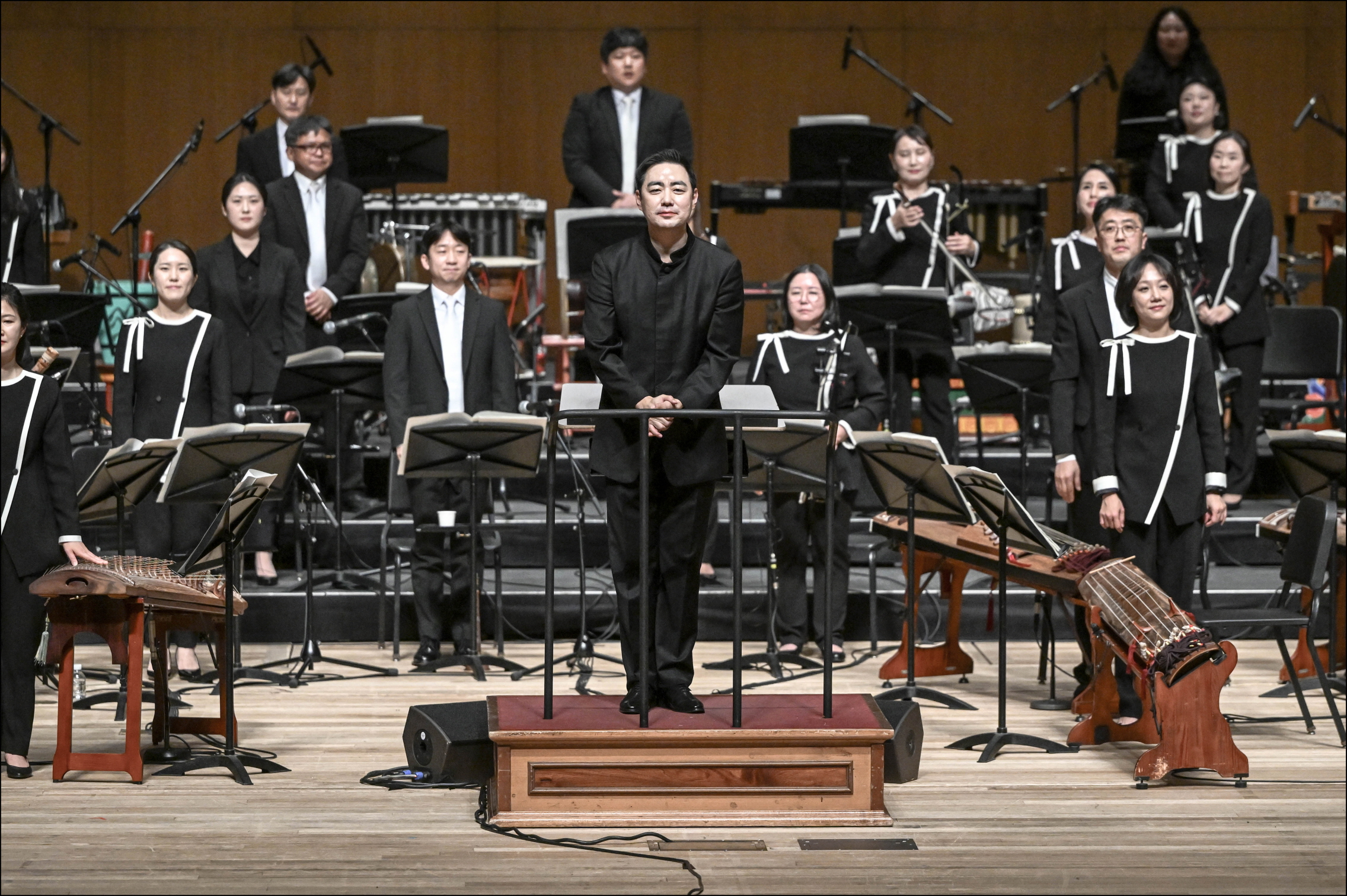 〈국악관현악의 재(再)배치〉 멀티미디어 이미지