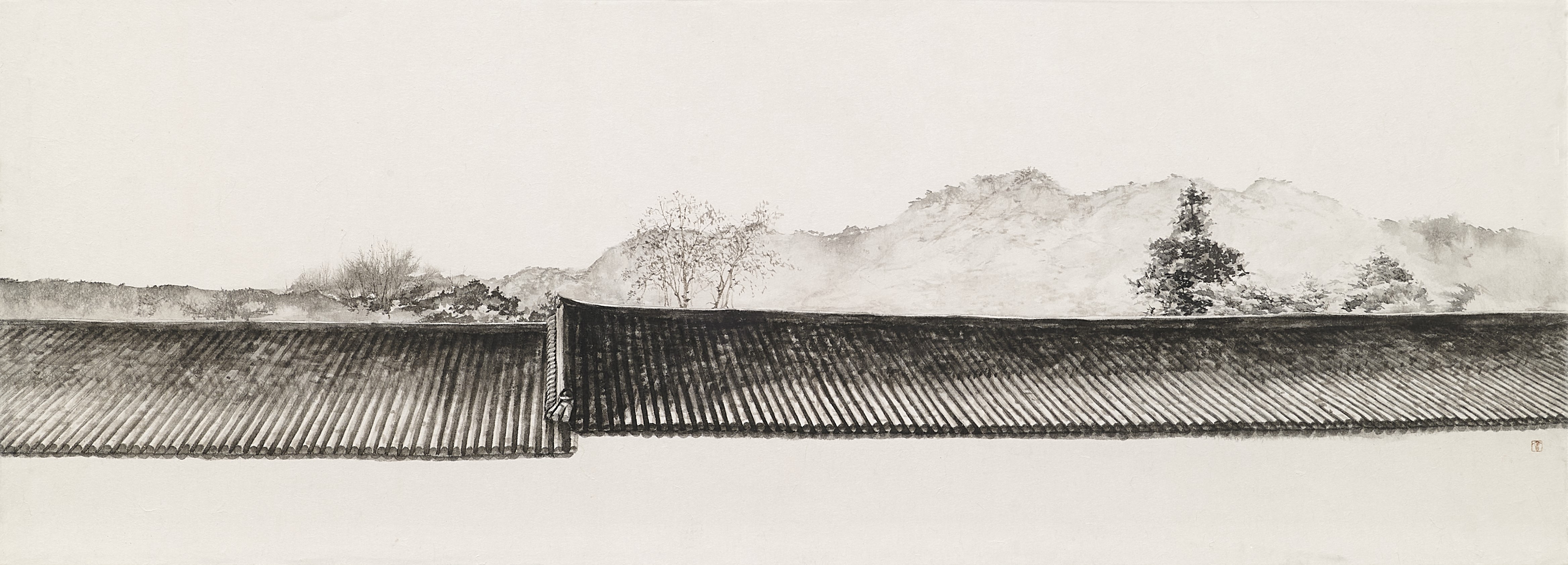 <수묵화와 일무> 2회차 멀티미디어 이미지