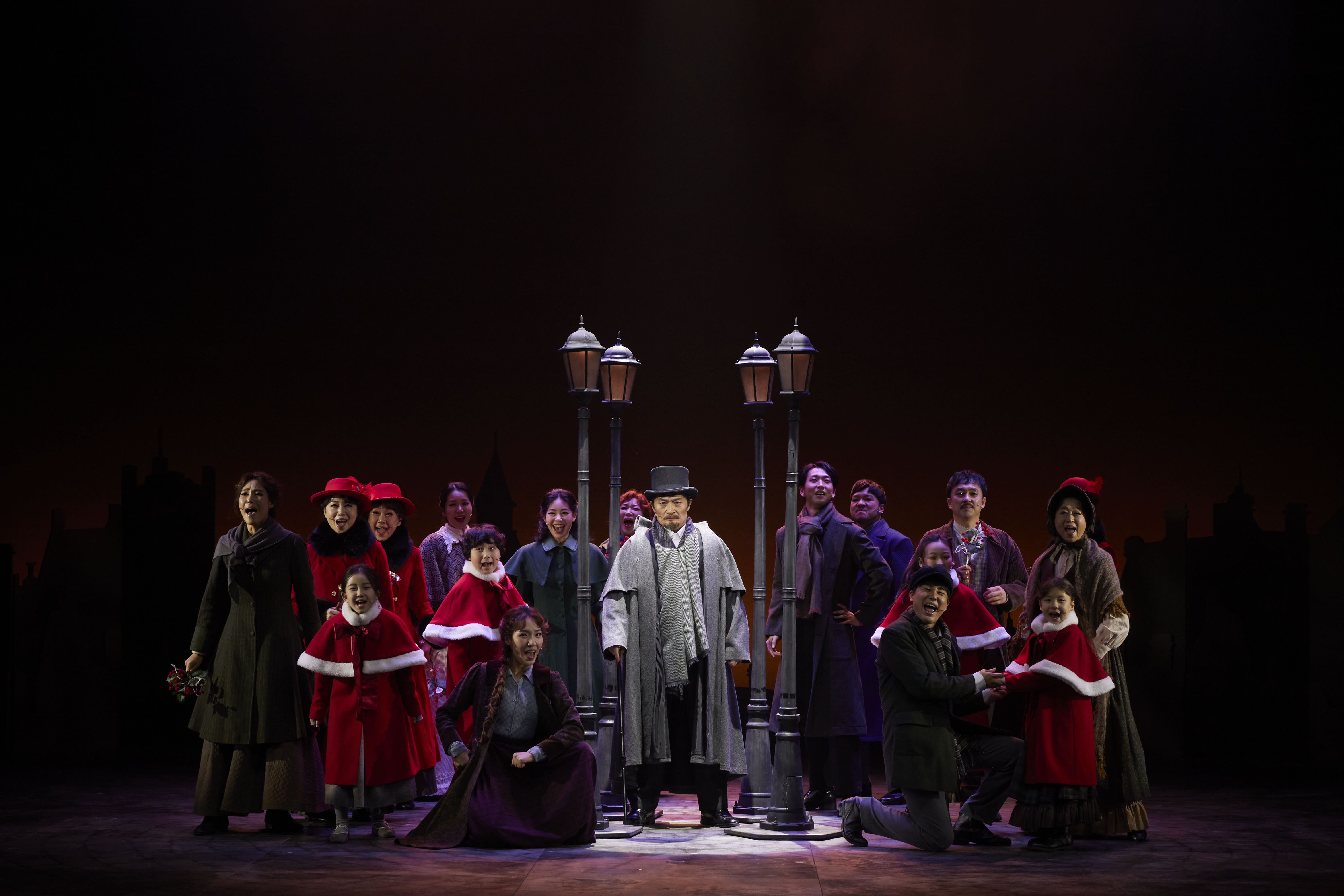 뮤지컬 크리스마스 캐럴 멀티미디어 이미지