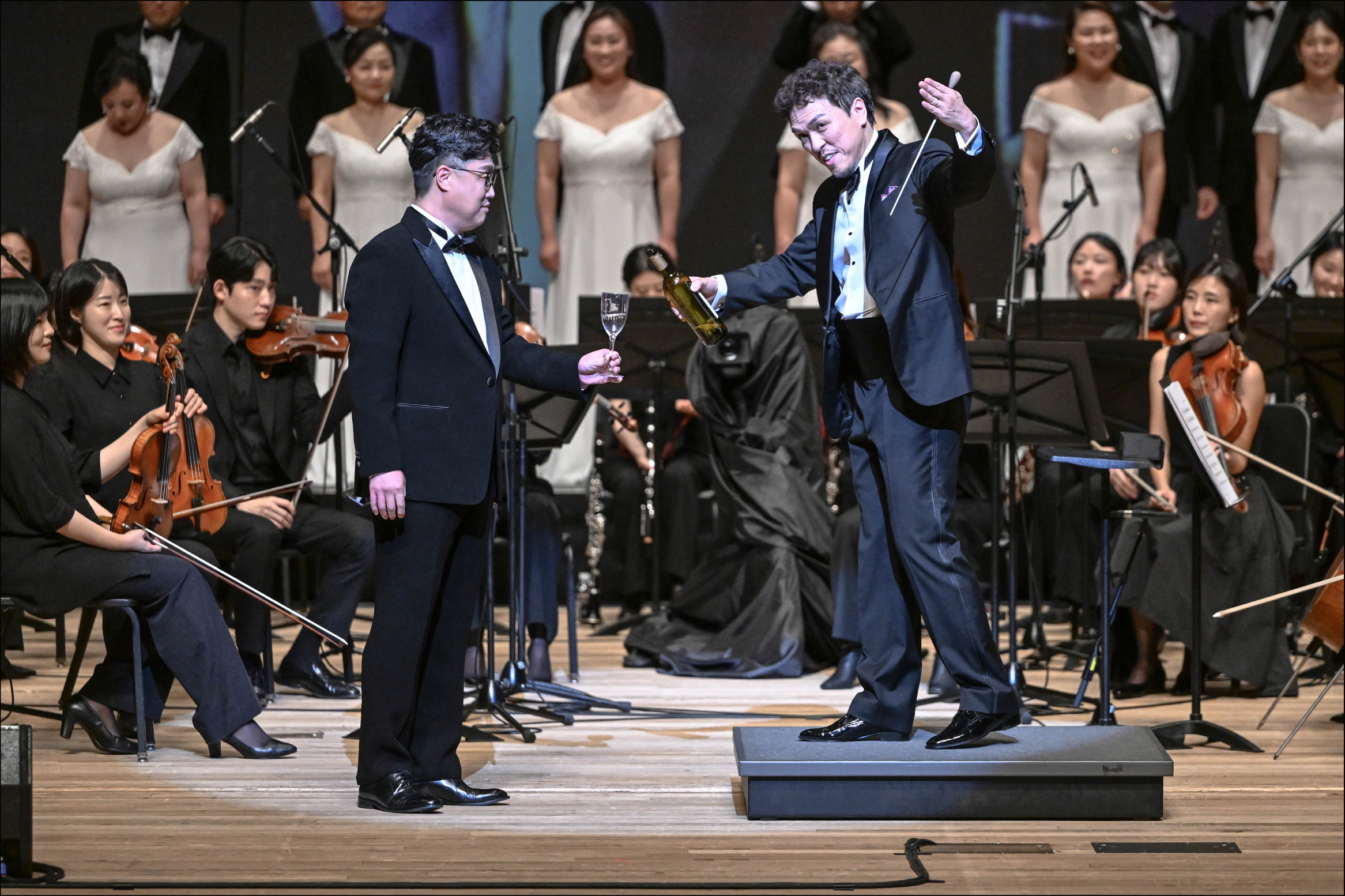 여름 가족 음악회 멀티미디어 이미지