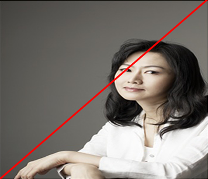비율에 맞지 않게 강제로 줄이는 경우 이미지